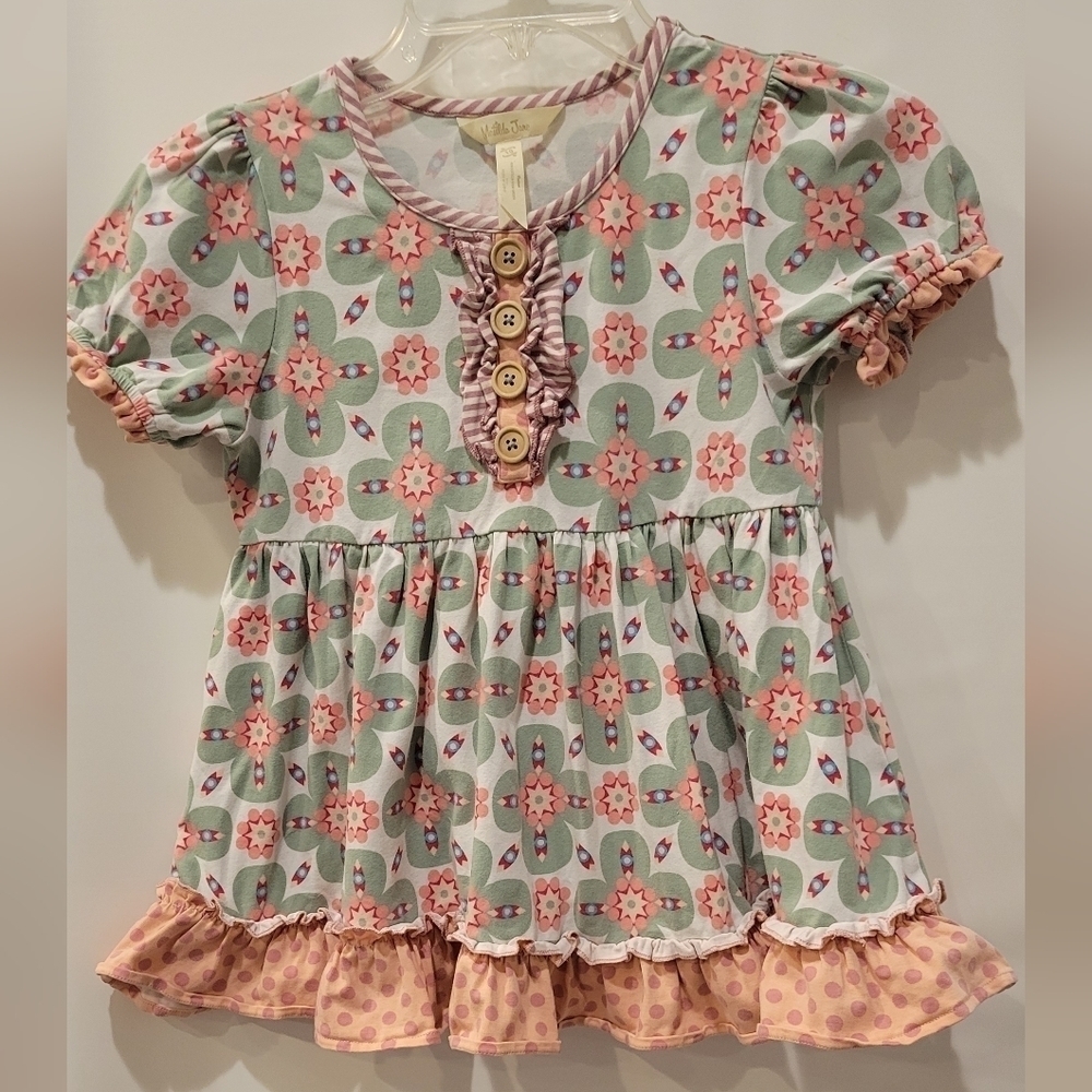 2 Matilda Jane Girl Floral Top Size 10